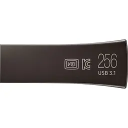 USB флеш-накопичувач Samsung Bar Plus 256GB USB-A 3.1 Titan Gray MUF-256BE4/APC [124846] - мініатюра 5