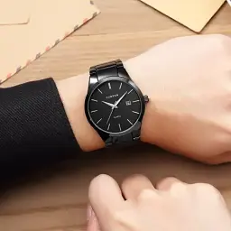 Годинник наручний Curren 8106 Black (18683) - мініатюра 5