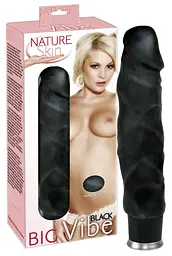 Вібратор Nature Skin Big Vibe Black