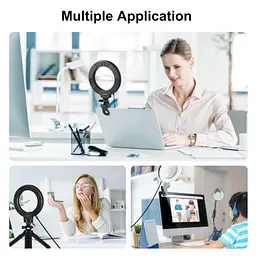 Кільцева USB LED лампа Puluz PU568B 6.2" - мініатюра 6