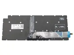 Клавіатура для DELL Inspiron 5390 5391 7391 5490 5491 5493 5498 7490 7491 (RU silver з підсвічуванням) - мініатюра 2