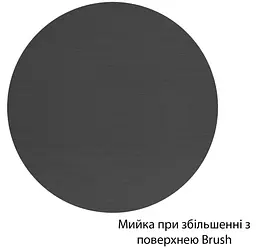 Кухонна мийка Kroner KRP Schwarze - 4545HM PVD (3.0/1.0 мм) (CV033856) - мініатюра 6