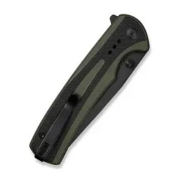 Ніж Sencut Regnator, Black/Green G10, Black Stonewash (S24057-2) - мініатюра 5