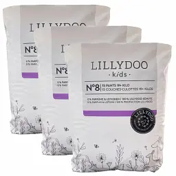 Підгузки-трусики LILLYDOO 8 (19+ кг), 45 шт