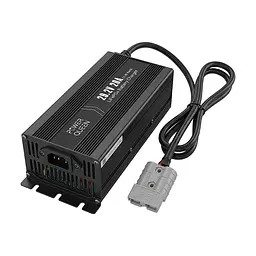 Зарядний пристрій для акумуляторних батарей LiFePO4 29.2V/20A Power Queen P24V20A-BCHA-MINI-X (44-00530) - мініатюра 7