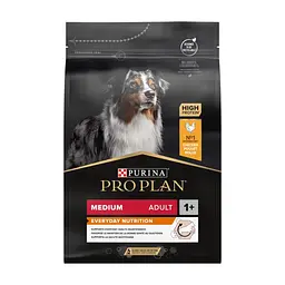 Сухий корм для собак Purina Pro Plan Dog Medium Adult з куркою 3 кг (7613035114807)