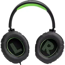 Навушники JBL Quantum 100X (JBLQ100XBLKGRN) провідні з мікрофоном чорні - мініатюра 7