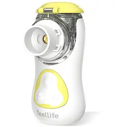 Портативний сітчастий небулайзер FEELLIFE Air Kids, жовтий
