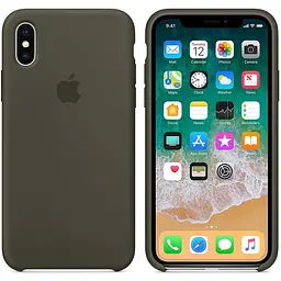 Чохол-накладка Toto Silicone Case Apple iPhone XS Max Dark Grey - мініатюра 2