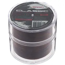 Волосінь Brain Classic Carp Line (dark brown) 600 м 0.30 мм 20 lb 8.8 кг - мініатюра 2