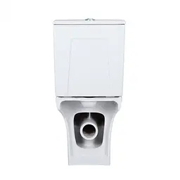 Унітаз-компакт Qtap Presto безободковий з сидінням Soft-close QT24221217AW - мініатюра 3
