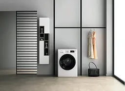 Пральна машина Whirlpool фронтальна , 9(7)кг, 1600, A+, 60см, дисплей, пара, інвертор, білий (FFWDB976258BVUA) - мініатюра 2