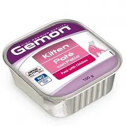 Паштет для котят Gemon Cat Wet Kitten з куркою 100 гр