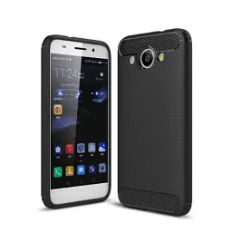 Чохол до мобільного телефона для Huawei Y3 2017 Carbon Fiber (Black) Laudtec (LT-HY32017B)