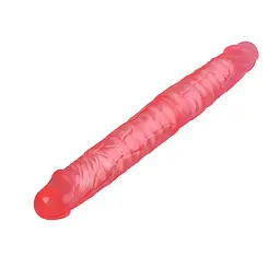 Двосторонній фалоімітатор - Double Dong Pink, 14" - мініатюра 6