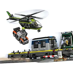 Конструктор LEGO City Пограбування поліцейського поїзда 1313 деталей (60508) - мініатюра 6