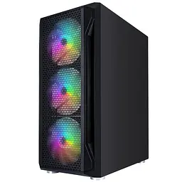 Корпус 1stPlayer X5-BK-4F1 Чорний 750W (X5-BK-4F1-PS-750FK-EU)
