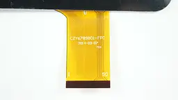 Тачскрин (сенсорное стекло) для CZY6789B01-FPC 10 1 внешний размер 251*159 мм рабочий размер 224*126 мм 50 pin черный - миниатюра 4