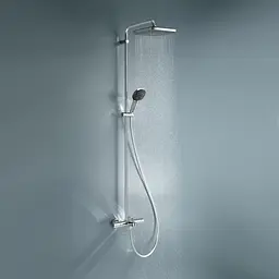 Душова система термостатична Grohe QuickFix Vitalio Comfort System 250 26984001, Хром - мініатюра 11