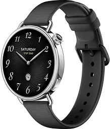 Смарт-годинник Xiaomi Watch S4 41mm Fluororubber Strap Black (BHR07VRGL)