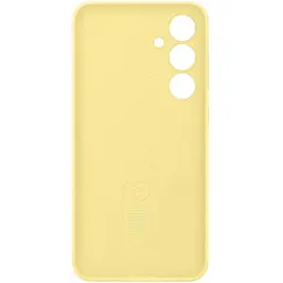 Оригінальний силіконовий чохол Samsung Silicone Case для Samsung Galaxy S24 FE Yellow EF-PS721CYEGWW - мініатюра 11