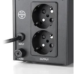 Пристрій безперебійного живлення Vinga LCD 800VA metal case (VPC-800M) - мініатюра 3