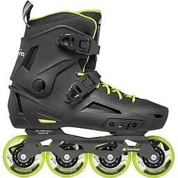 Ролики Rollerblade Lightning 43 Black/Lime (1012-07372600-1A1-280) - мініатюра 2