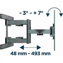 Кронштейн Gembird WM-80ST-01 - миниатюра 5