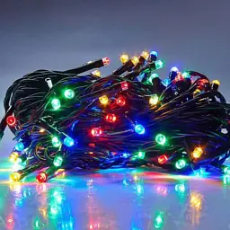 Гірлянда ColorWay LED 50 5 м, 8 функцій, кольорова 220V (CW-G-50L5VMC) - мініатюра 10
