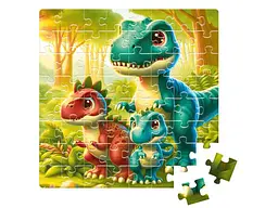 Пазли VLADI TOYS Веселі динозаврики DT1234-21 - мініатюра 3