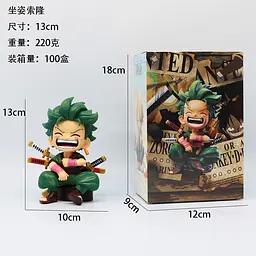Фігурка Ван Піс Зоро One Piece Zoro 13 см - мініатюра 2
