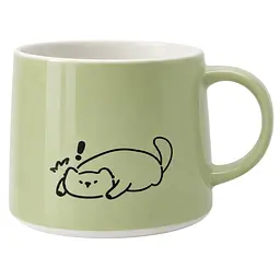 Чашка Limited Edition Coffee Buddy 380 мл зелена (JSD18-2)