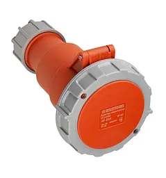 Розетка переносна P4 32А IP67 3P+PE UCombi АСКО-УКРЕМ (A0080010126) - мініатюра 2