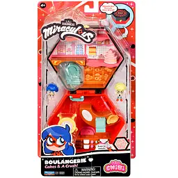 Ігровий набір Miraculous Chibi Пекарня Буланжері 2 фігурки та аксесуари (50551) - мініатюра 6