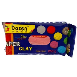 Маса для ліплення "Dozen" Bambi DSCN0670(Pink) 250 грам