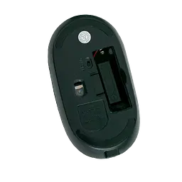 Клавіатура бездротова з мишкою UKC WI 1214 чорна чорна (WI 1214_601) - мініатюра 3