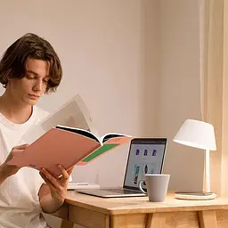Настільна лампа Yeelight Staria Bedside Lamp Pro Wireless Charging 20 Вт (YLCT03YL) (YLCT032EU) - мініатюра 3