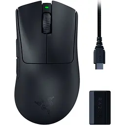 Мишка Razer DeathAdder V3 PRO Wireless & Mouse Dock Black (RZ01-04630300-R3WL) - мініатюра 1