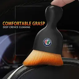 Щітка з логотипом Alfa Romeo для чищення салону автомобіля - мініатюра 3