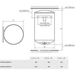 Бойлер Tesy Anticalc Slim GCV 5035 16D B14 TBRC (304890) [127475] - мініатюра 10