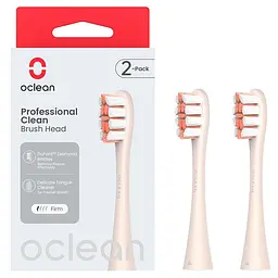 Насадки для зубної щітки Oclean Brush Head for One SE Air X F1 2шт P1C8 Golden - мініатюра 2