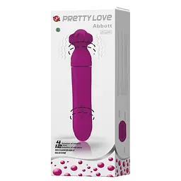 Вібратор Pretty Love Abbott 21 см фіолетовий - мініатюра 8