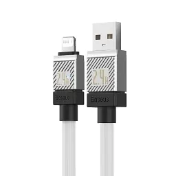 Кабель Baseus CoolPlay Series USB-A to Lightning 2m White (CAKW000502) [146307] - мініатюра 3