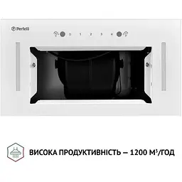 Витяжка Perfelli BIS 58844 WH 1200 LED - мініатюра 5