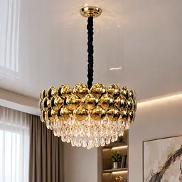 Підвісна люстра Artlight XL626/600GD золото, 11 ламп E14