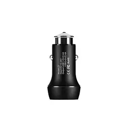 Автомобільний зарядний пристрій Hoco Z7 2 USB Kingkong Black - мініатюра 2