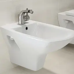 Змішувач для біде Cersanit Luvio S951-149 з донним клапаном Хром 30412 - мініатюра 4