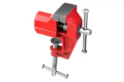 Тиски ручні слюсарні міні Intertool 40 мм HT-0055 - мініатюра 7