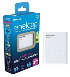 Зарядний пристрій Panasonic Eneloop ready USB in/out з функцією Power Bank - мініатюра 2