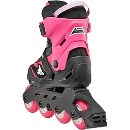 Ролики Rollerblade Microblade 33-36.5 Black/Pink (1012-86B0751530-NJ02-33-36.5) - мініатюра 5